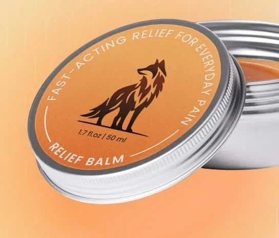 TheraWolf Relief Balm tin